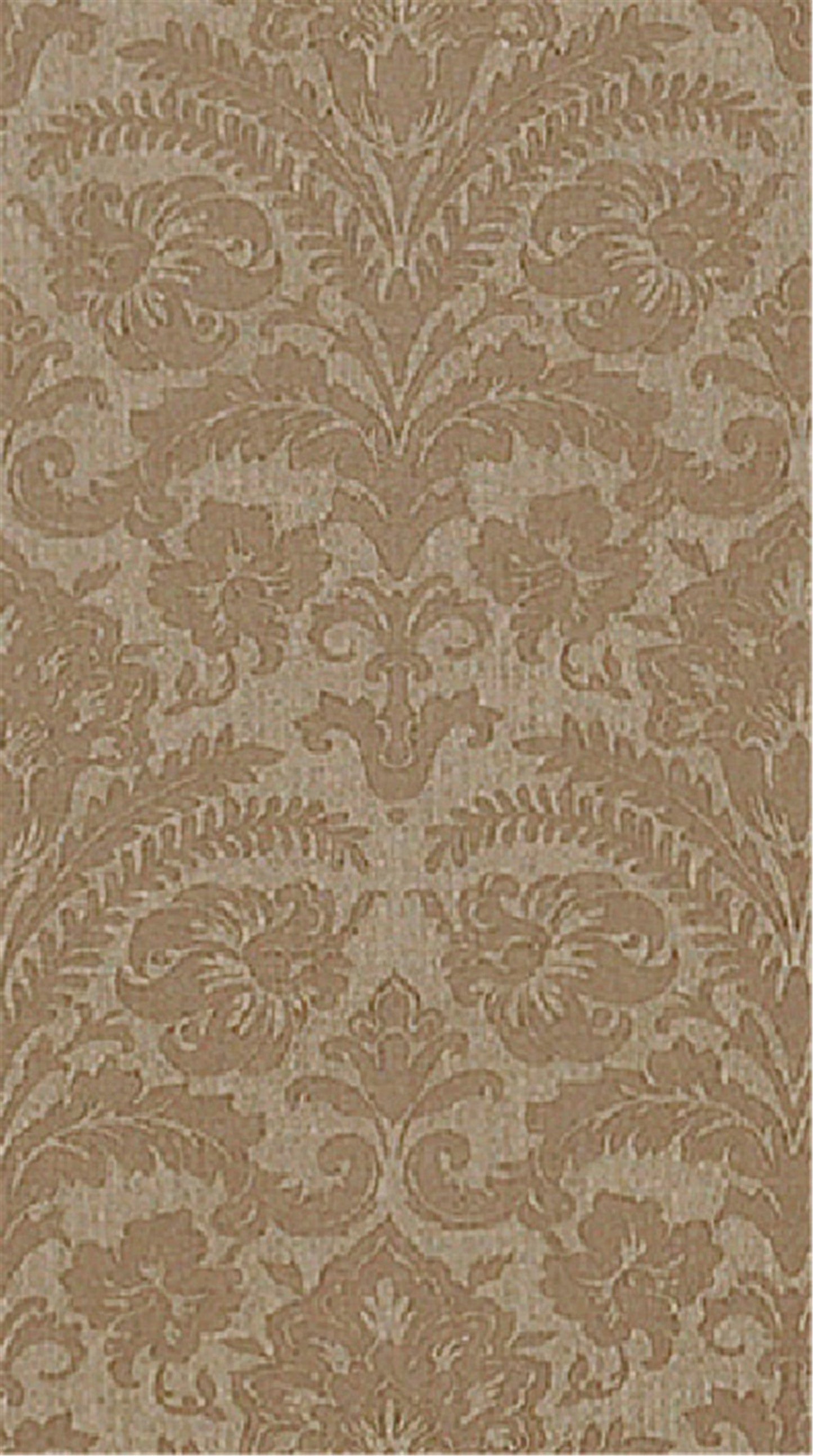 Luxurious Gold Beige Damask Jacquard Upholstery Fabric