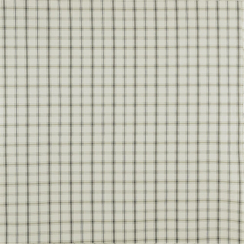 Classic Cream & Grey Minimalist Plaid Fabric