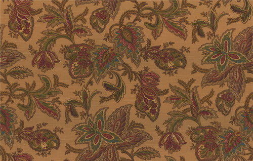 Rich Autumnal Paisley Upholstery & Craft Fabric