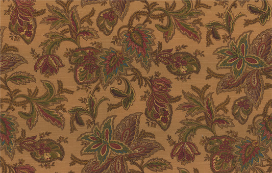 Rich Autumnal Paisley Upholstery & Craft Fabric